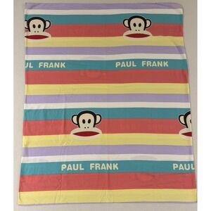 Paul Frank Large Pillow Cover Or Kids Blanket Cover Handmade 36"x44"